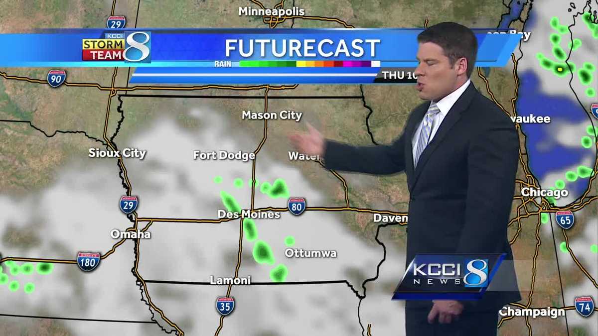 Videocast: Sunshine before next chance for rain