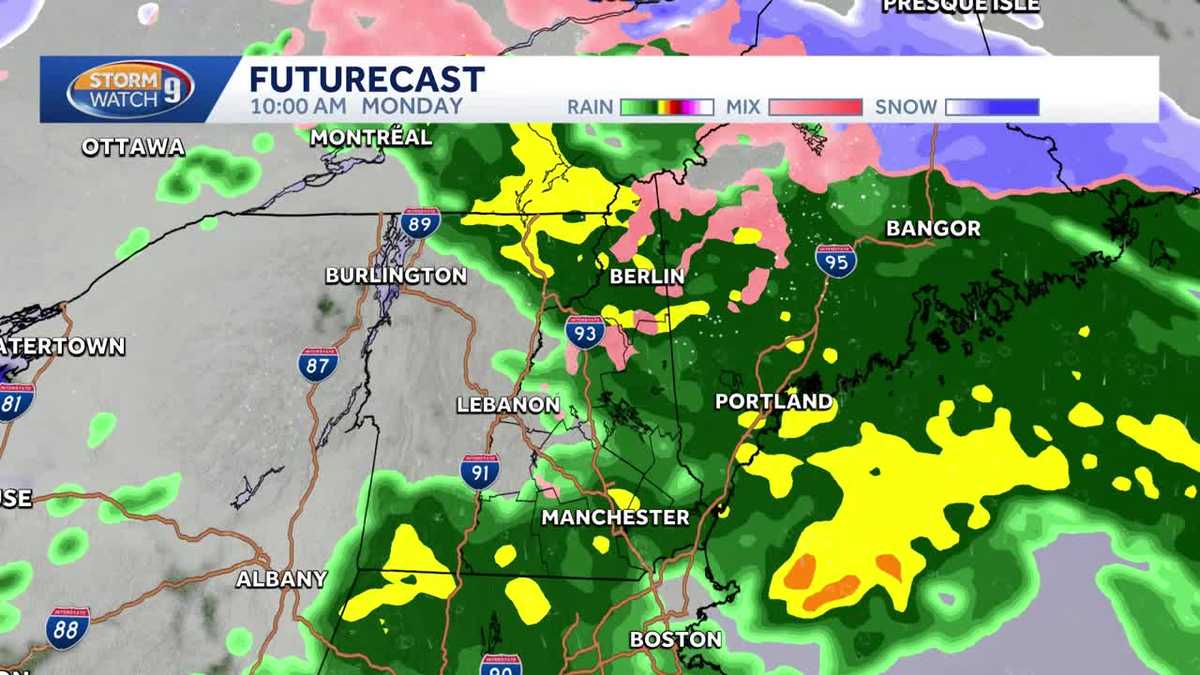 New Hampshire hourly ice timeline: Track wintry mix
