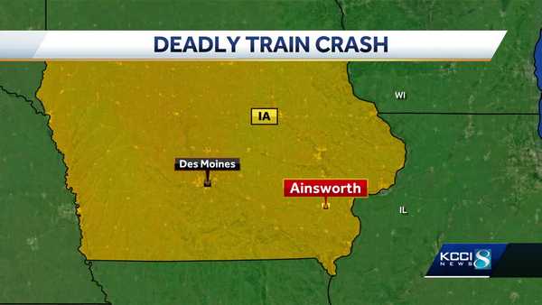 iowa car driver killed after driving in front of train