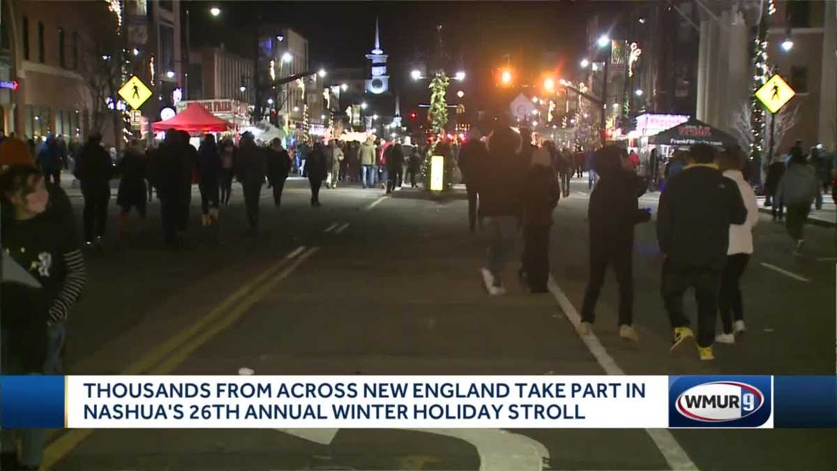 Annual Winter Holiday Stroll takes place in Nashua
