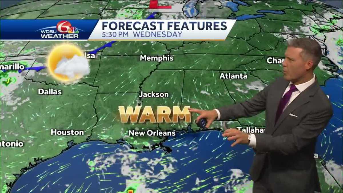 humidity rain tropical wave tropical depression new orleans weather