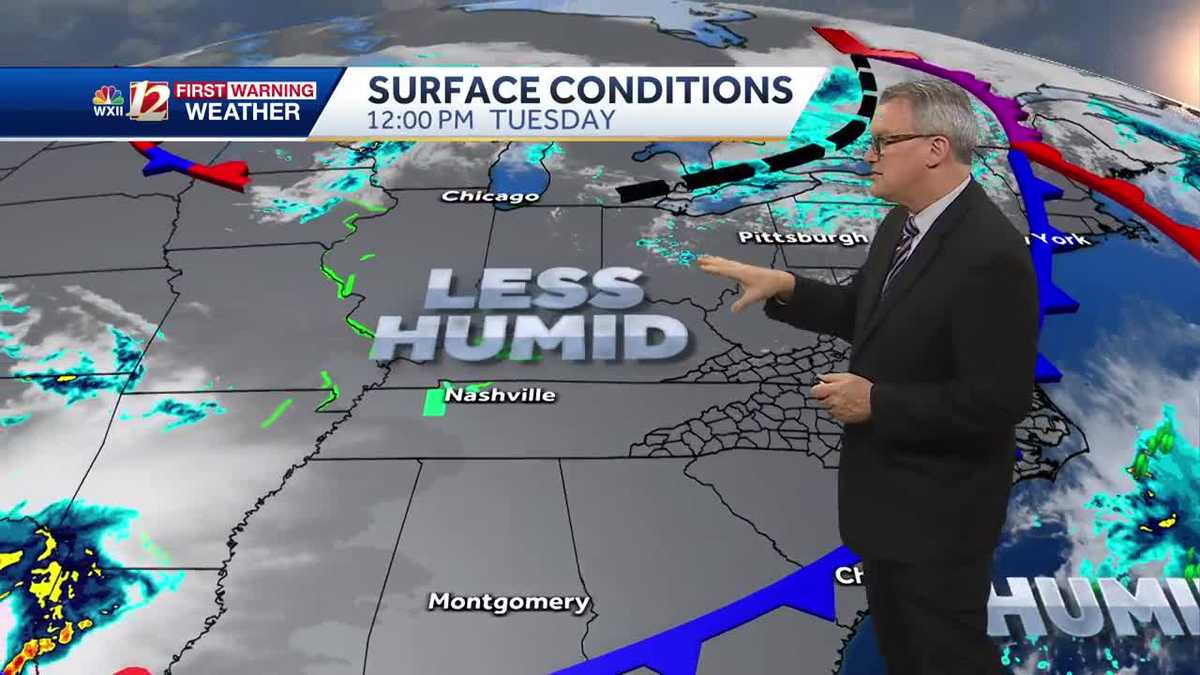 WATCH: Refreshingly milder weather returns this week