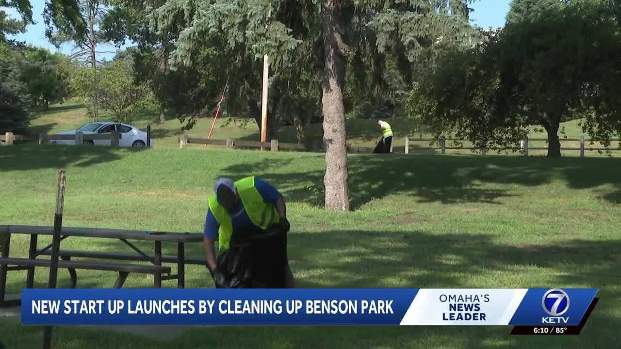 ketv.com - McKenzy Parsons - New startup debuts Saturday by cleaning up an Omaha park
