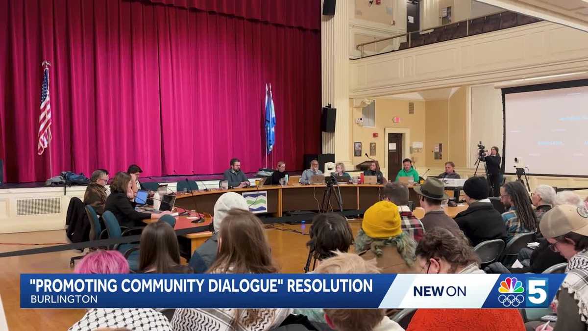Resolution to promote community dialogue approved by Burlington City Council