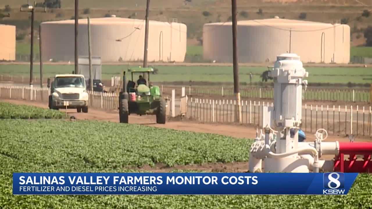 Salinas Valley farmers monitoring fertilizer costs as Iran war escalates