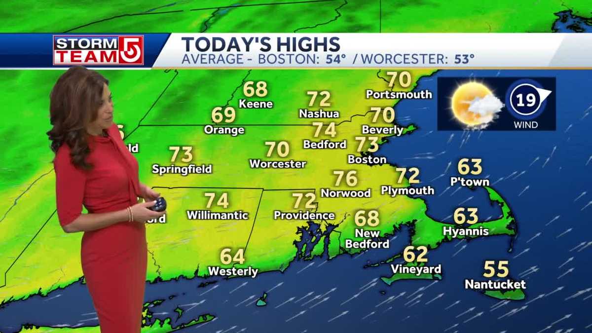 Video: Temps 20-30 degrees above average