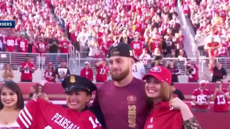 Honorary officer of the 49ers, surgeon who helped Ricky Pearsall after the shooting