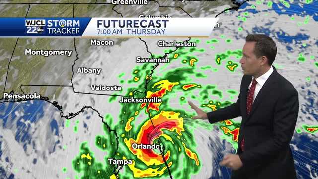 Savannah: Nicole to send gusty winds, heavy rain across Southeast