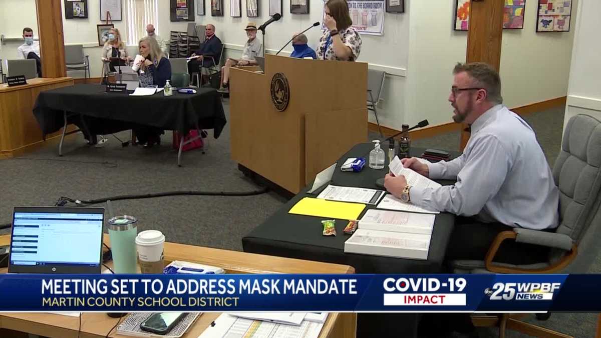Martin County School District keeps mask mandate for the final 12 days ...