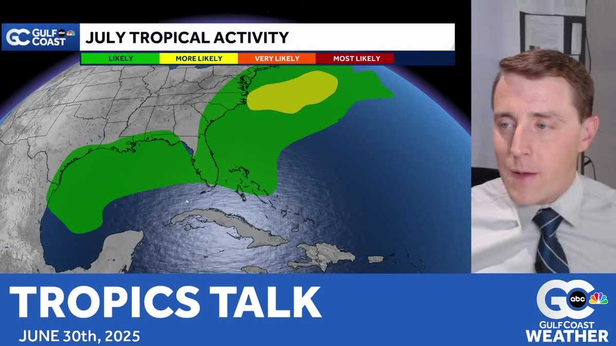 Tropics Talk: Slow-developing tropical system to soak Florida