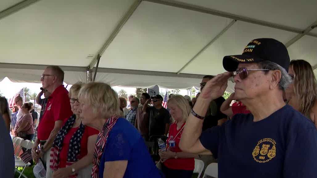 Memorial Day ceremony in Sanford honors fallen veterans