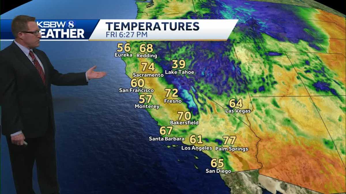 KSBW 8 Weather For Friday May 21