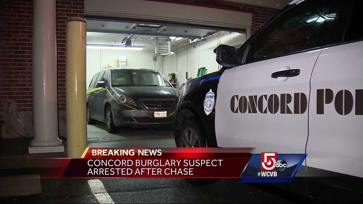 Burglary suspect arrested after high-speed MetroWest chase