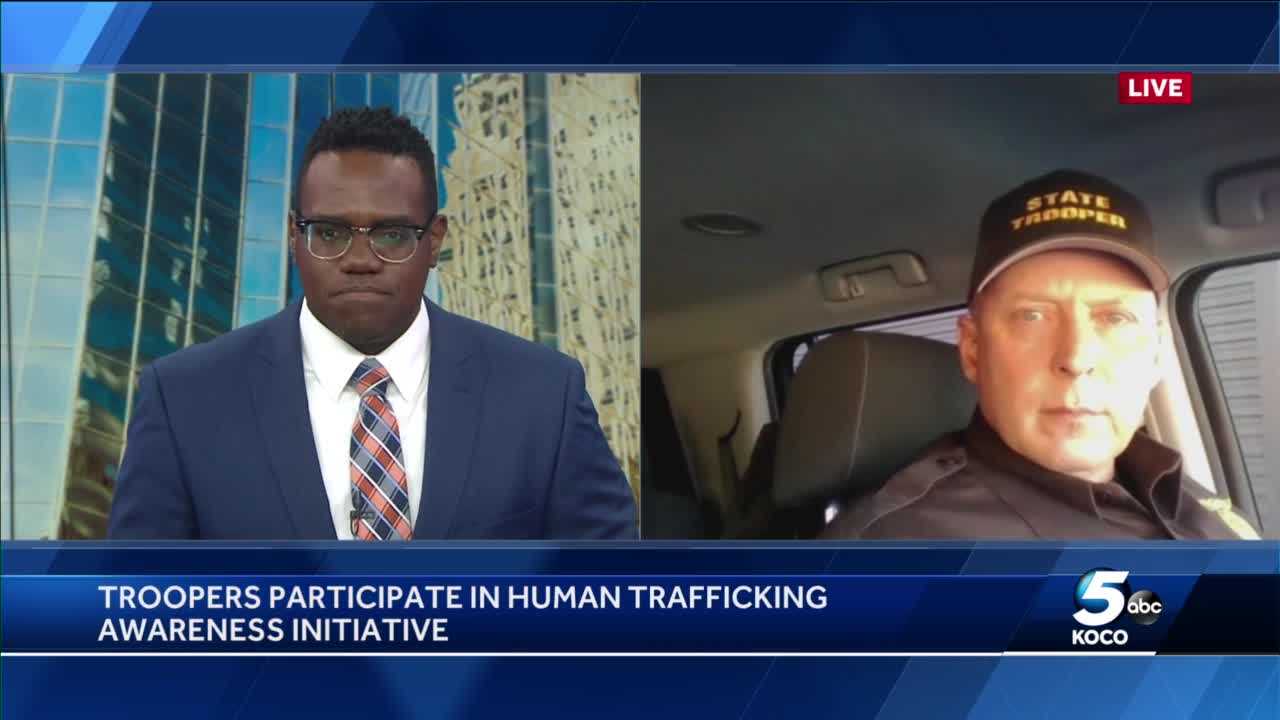 Oklahoma Highway Patrol Raises Awareness About Human Trafficking