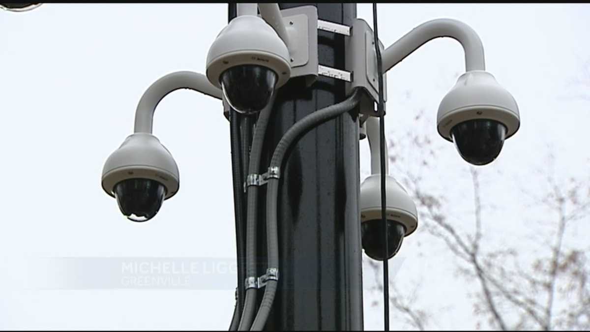 New Security cameras installed in downtown Greenville
