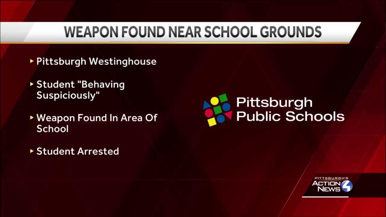 Pittsburgh Public Schools Student Arrested After Weapon Found Near ...