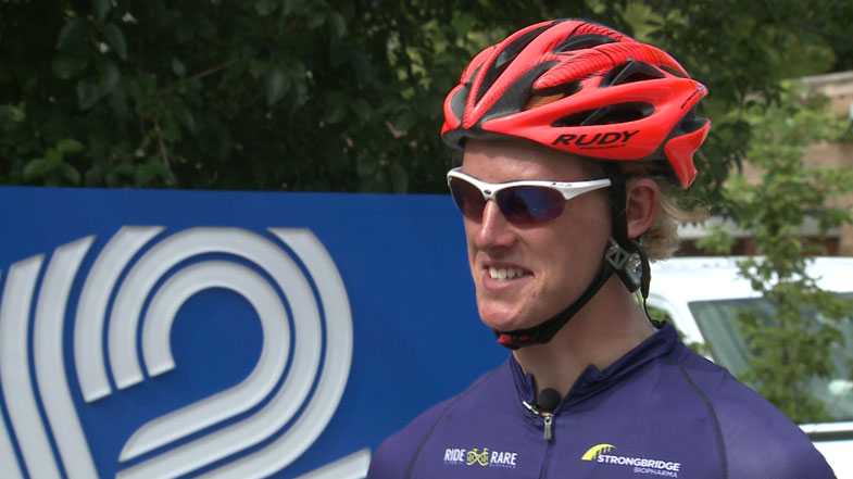 Ride for Rare Diseases: Teen bikes across country to raise awareness