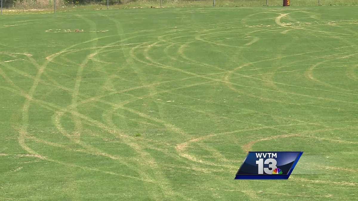Joyriding vandals hit football field at Pinson Youth Sports Complex