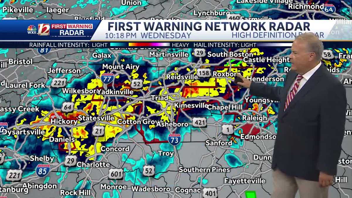 Dangerous FLASH FLOODING continues in North Carolina; High Point, Thomasville roads under water