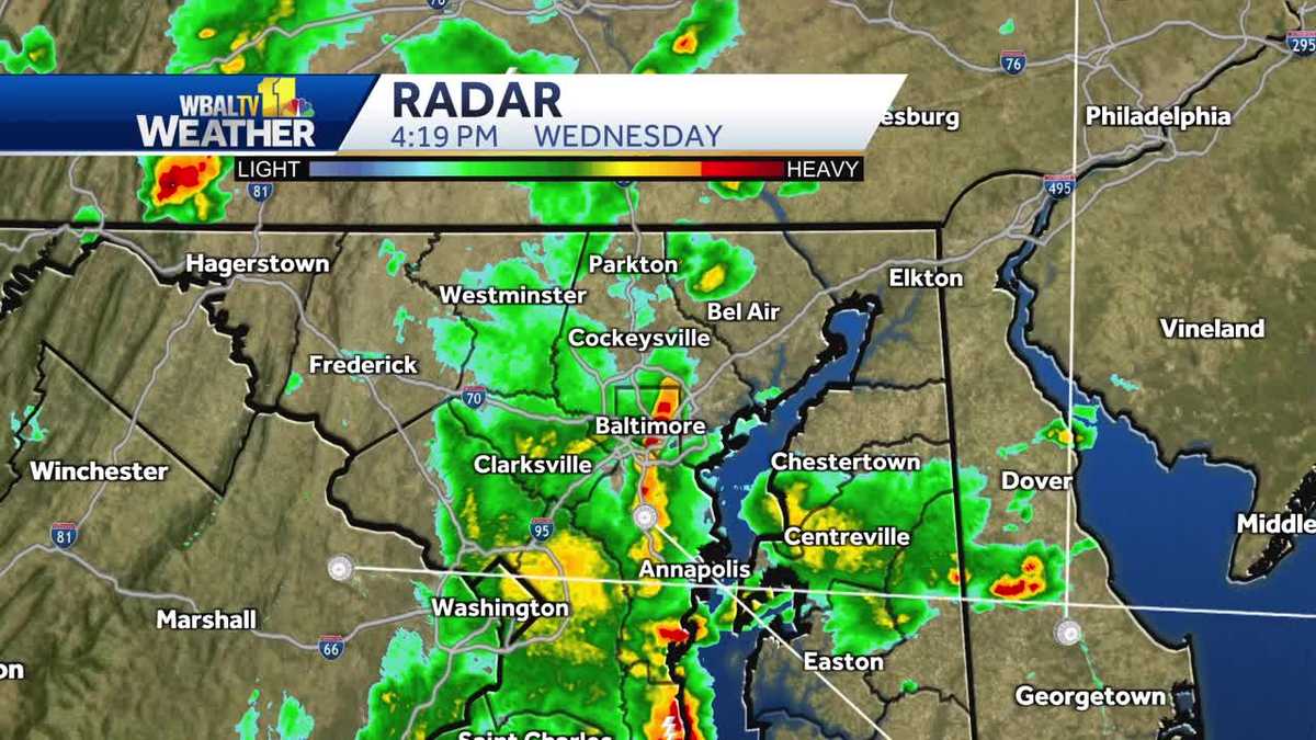 Showers move through with more storms in forecast
