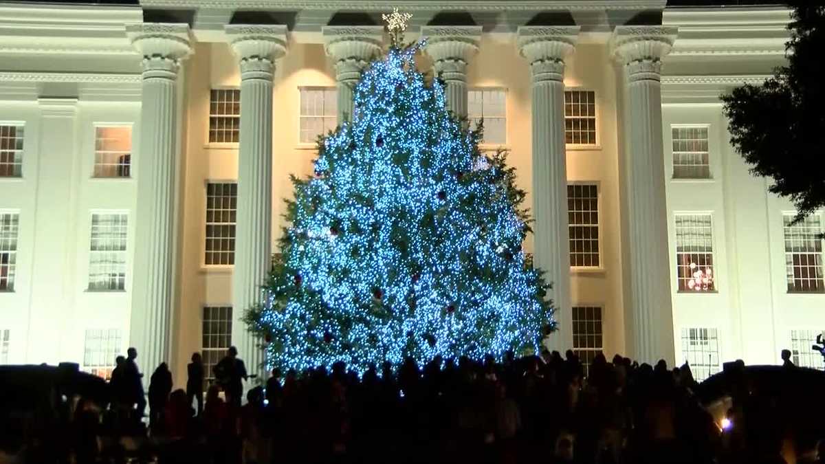 VIDEO Alabama Christmas tree lighting in Montgomery