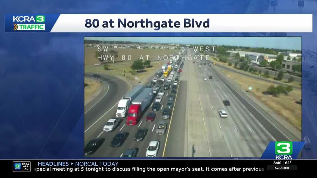 Motorcyclist dies in Interstate 80 crash in Sacramento; major traffic ...