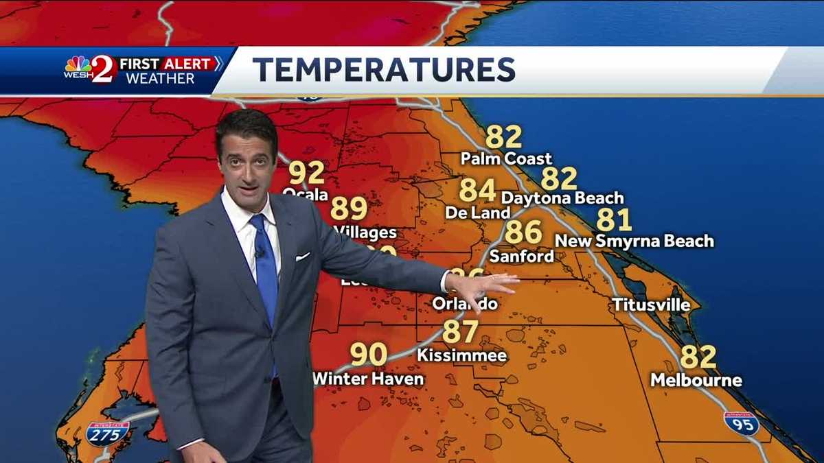 Plenty of heat heading into Memorial Day weekend