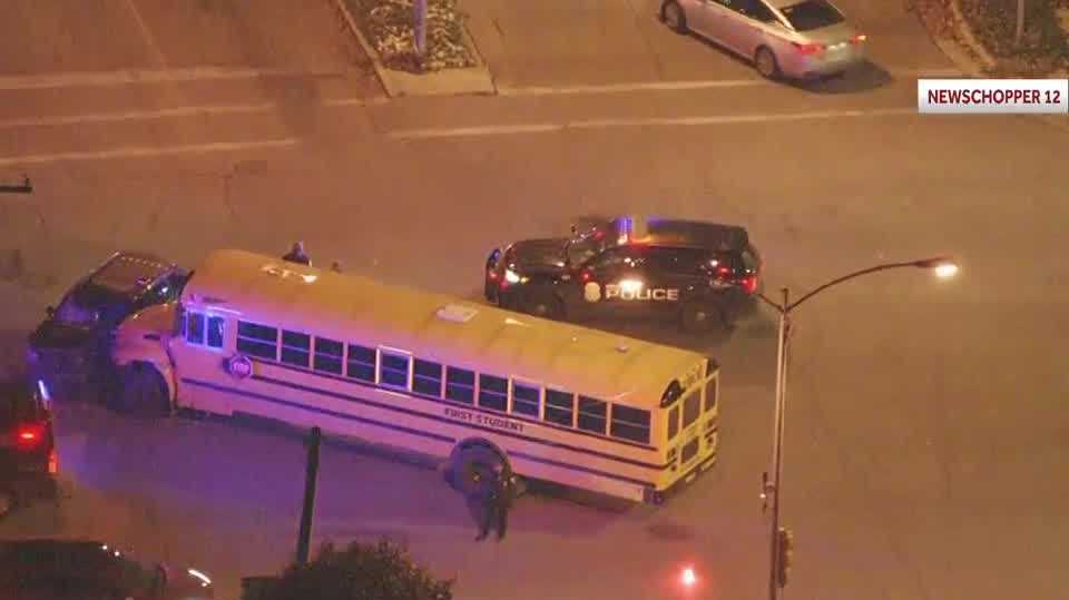 School bus involved in crash in Milwaukee