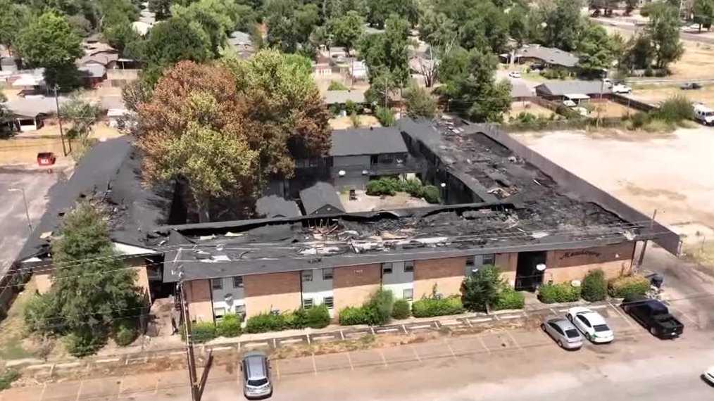 Fire leaves formerly homeless residents without shelter again in Oklahoma City