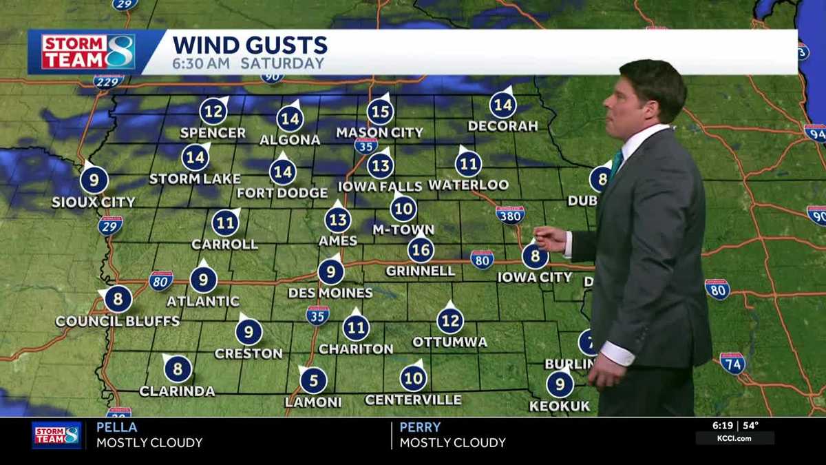 Iowa weather: Spring-like temperatures build into the weekend