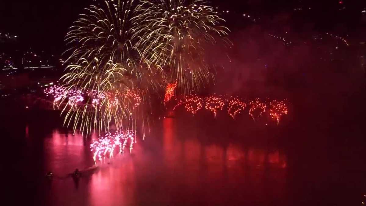 RAW VIDEO Complete video of Thunder over Louisville fireworks