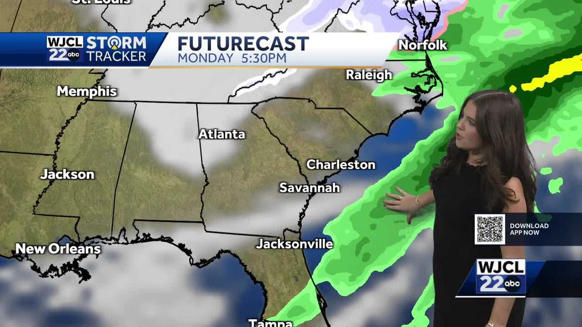 More sunshine on the way tomorrow and cooler temps this weekend