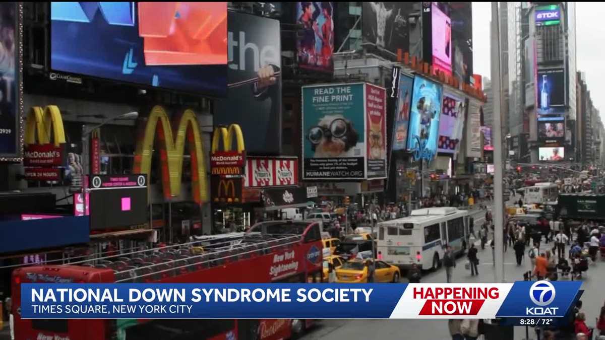 NM boy with Down syndrome featured in Times Square presentation