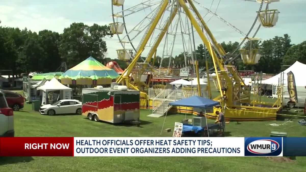 Stratham Fair organizers prepare for heat wave over weekend