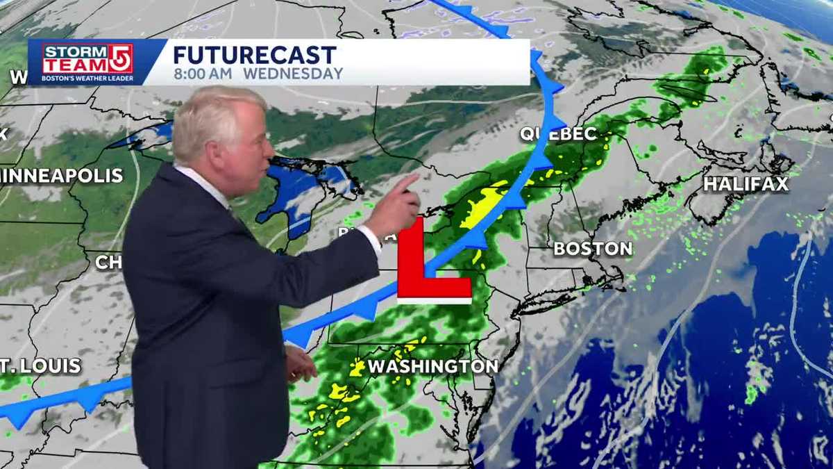 Video: Wednesday impact weather; weekend showers
