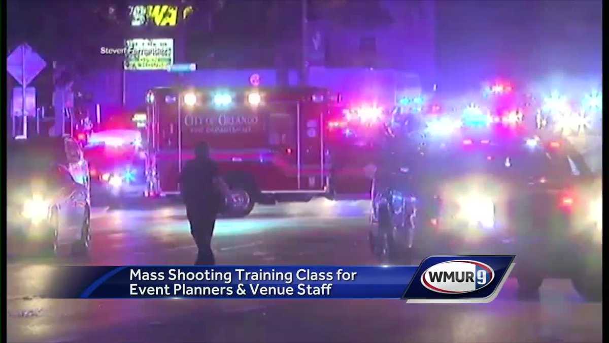 Mass shooting training class held for event planners, venue staff