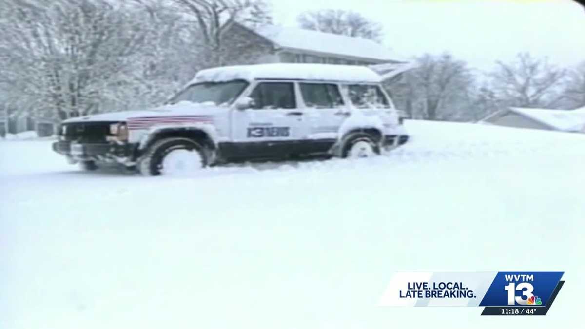 The Blizzard of '93: Looking back at the record-breaking snow that buried Alabama