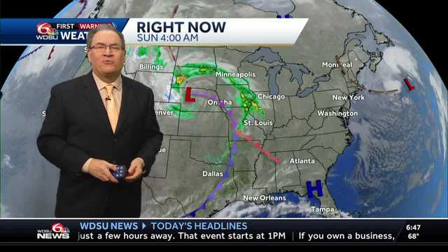 Warm, humid Sunday, numerous storms on the way - Vimarsana News
