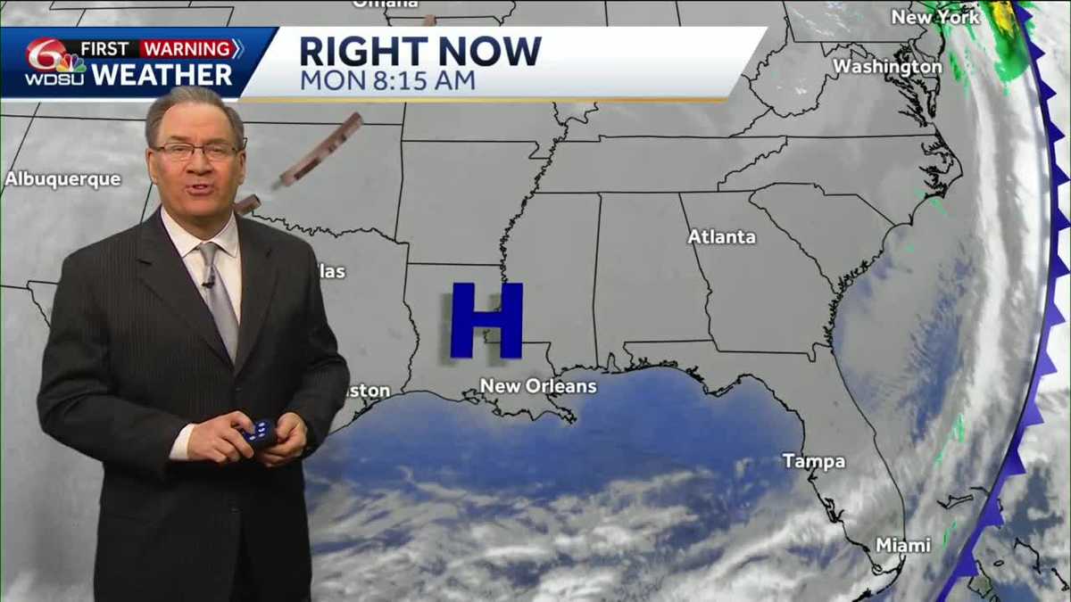 Chilly morning again Tuesday