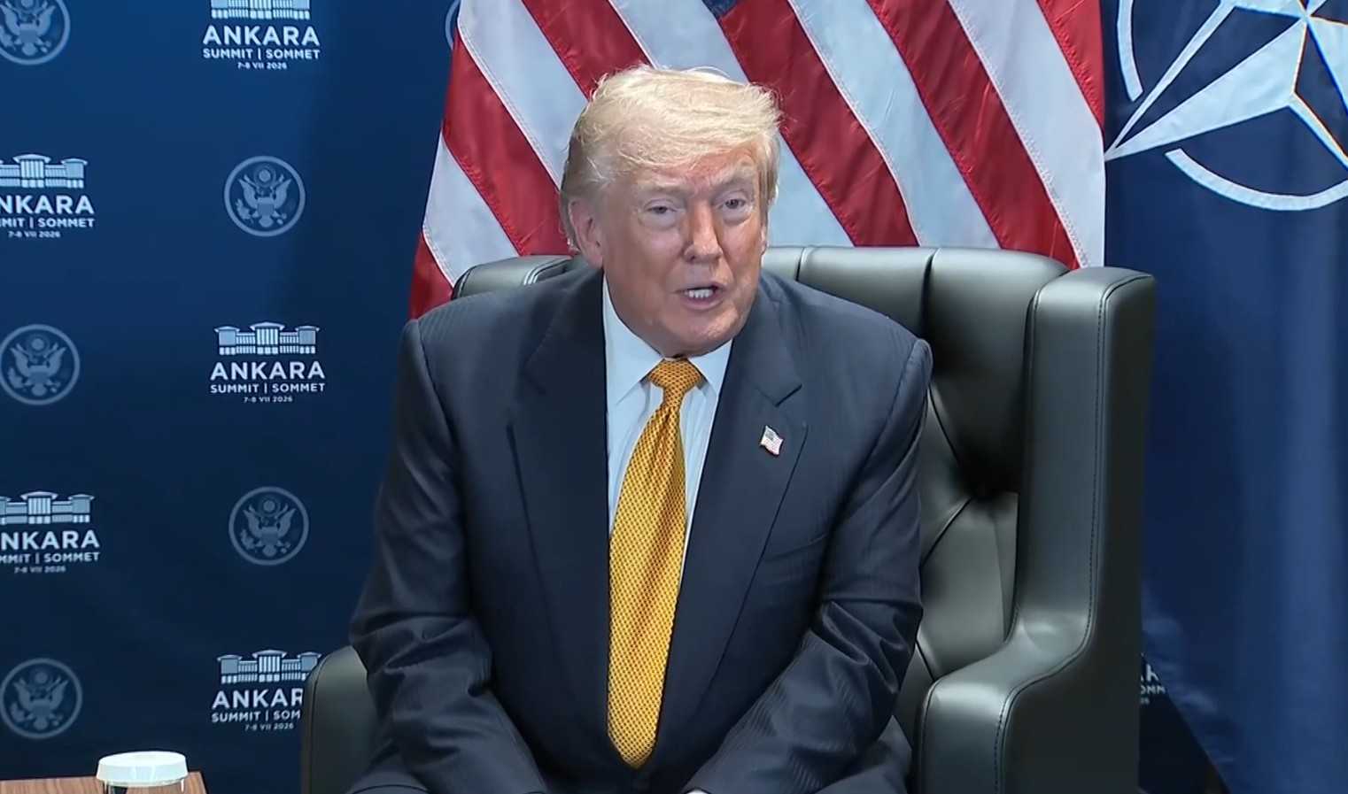 'I'm not happy with NATO': Trump expresses frustration with alliance at Turkey summit