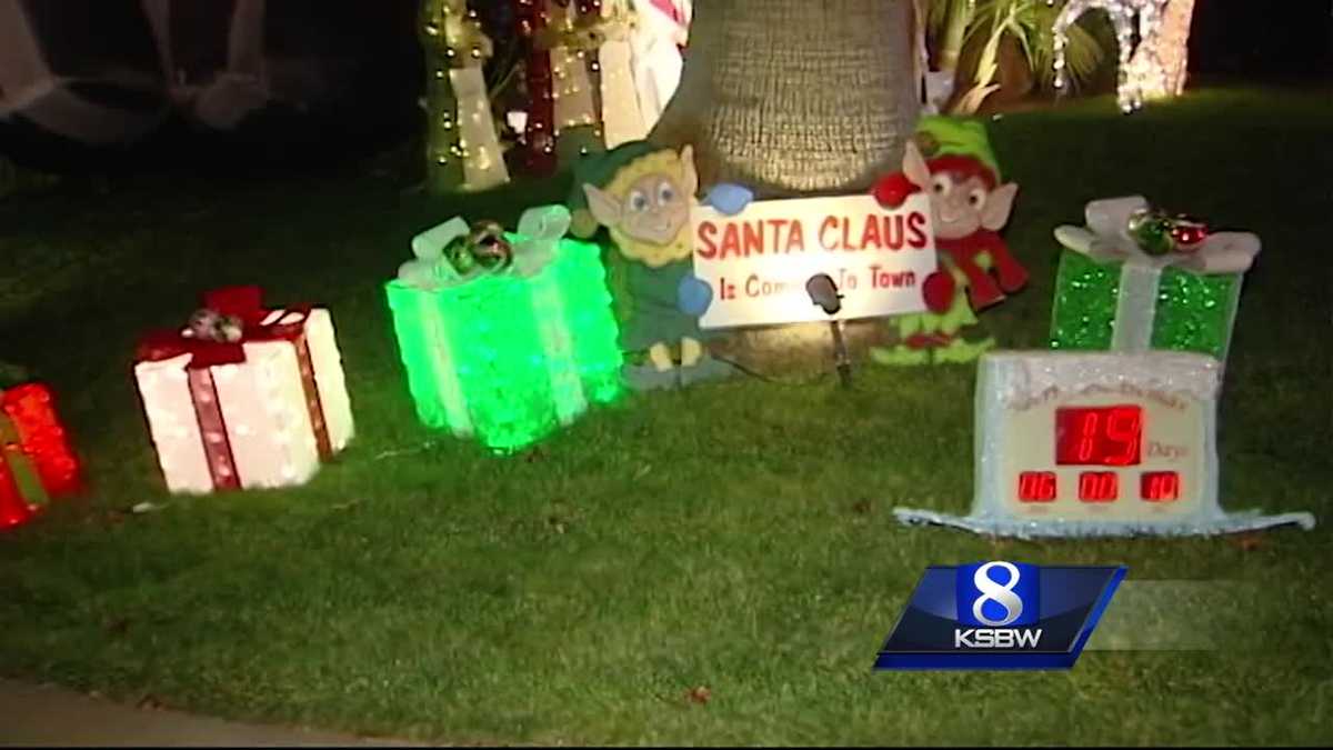 Holiday decorations stolen in Salinas