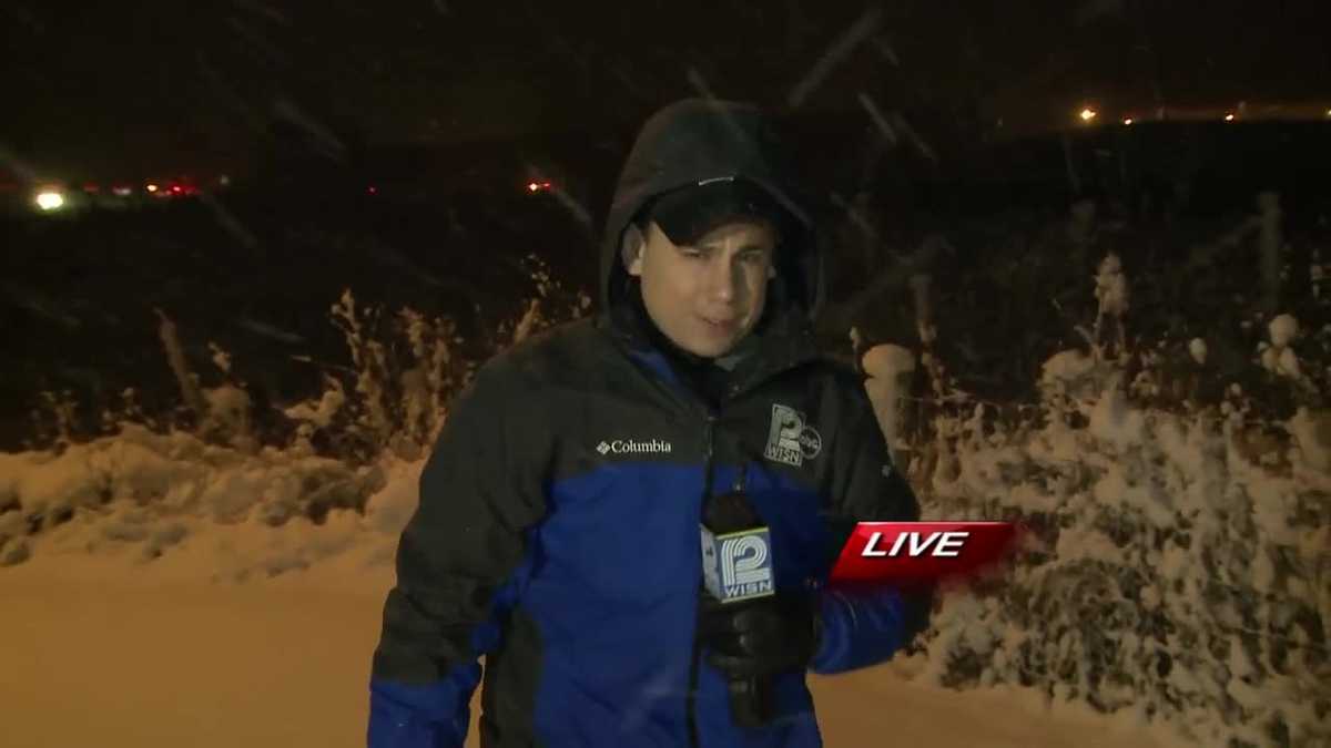 5 inches of snow in Racine so far