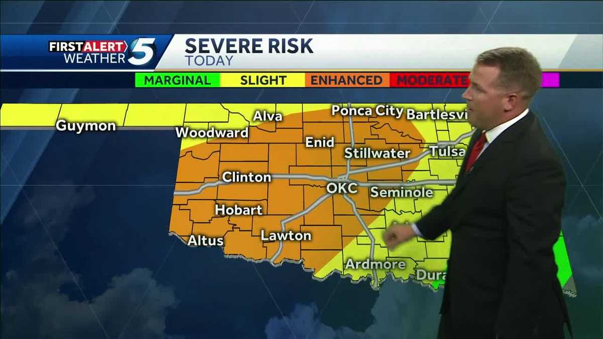 Forecast Severe Weather Timeline 