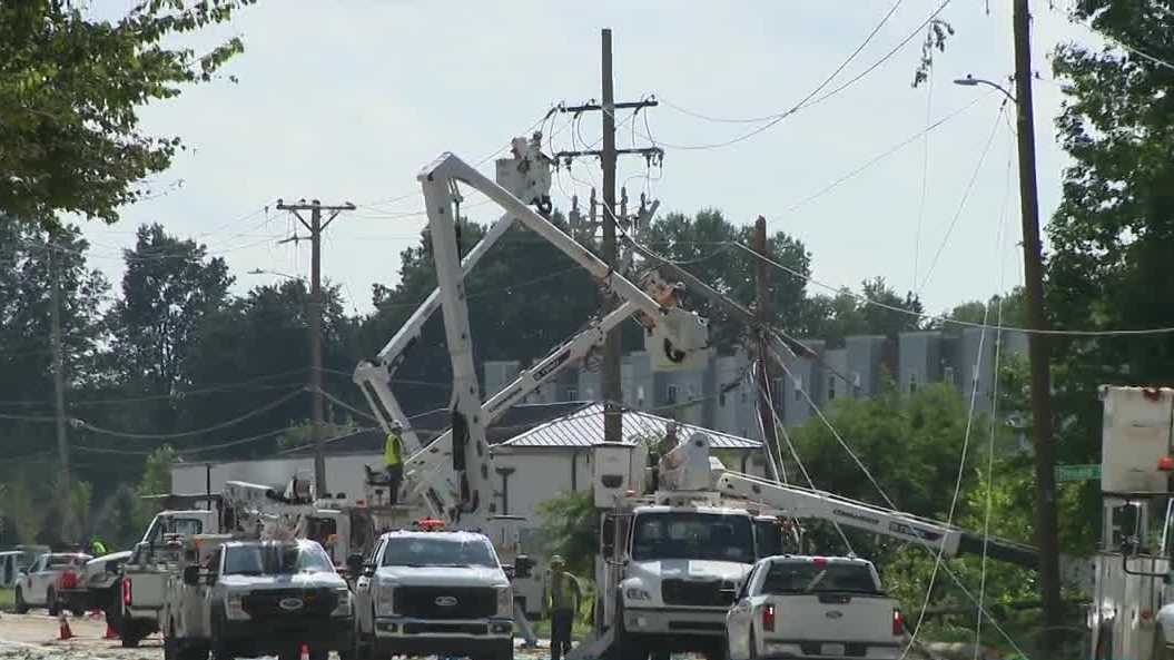 LG&E, KU crews work to restore power to thousands of customers after weekend storms