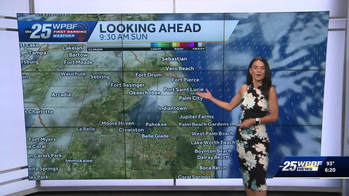 Near record heat: Unsettled weather returns to South Florida