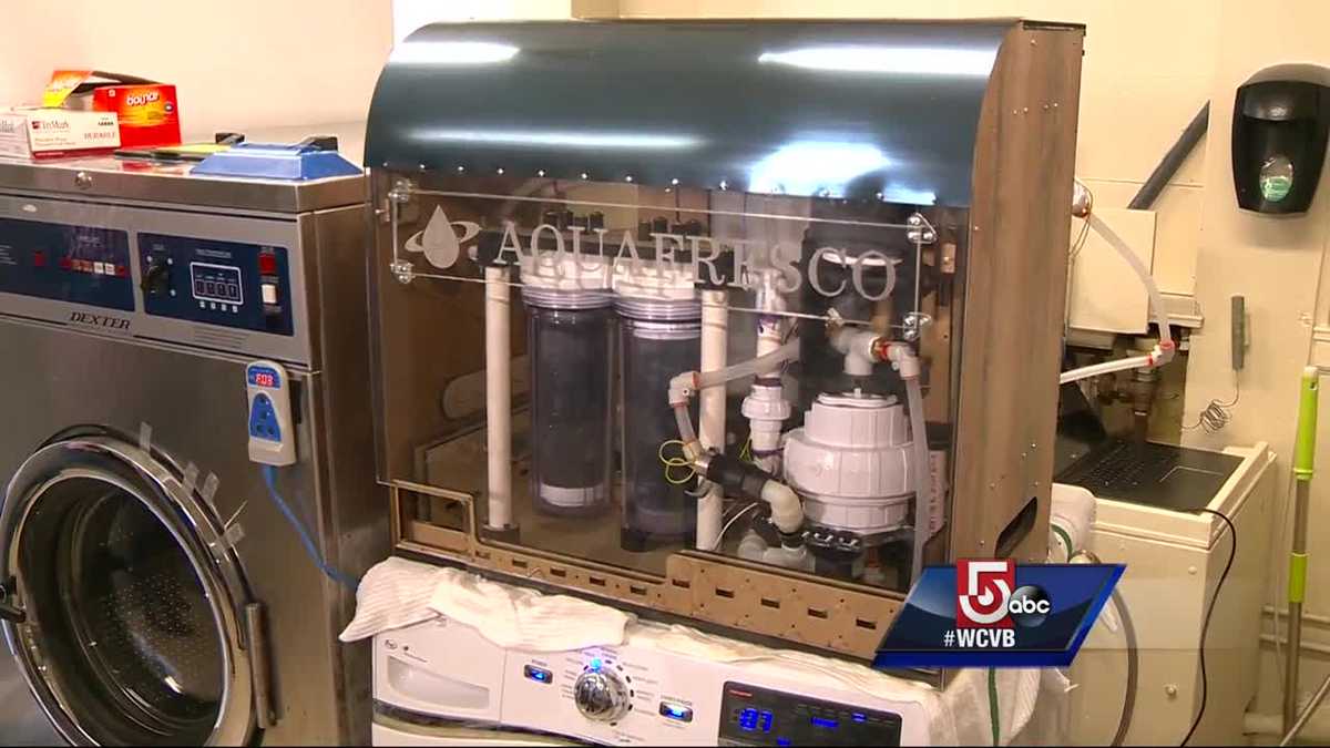 Mass. innovators discover way to recycle washing machine water