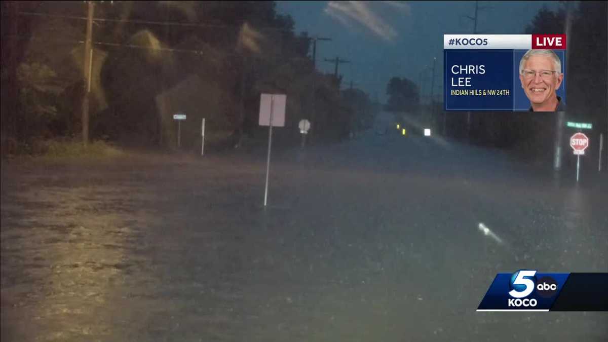 Norman sees significant flooding after storms Sunday morning - KOCO