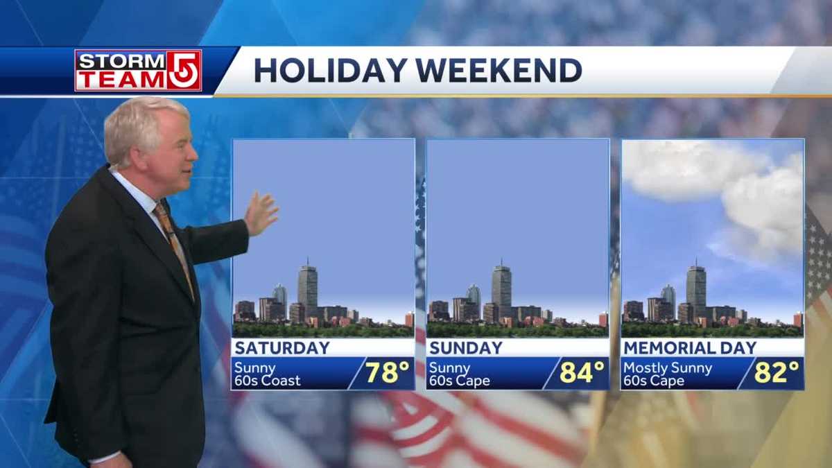 Video: Sunny, warm, comfortable Memorial Day weekend ahead