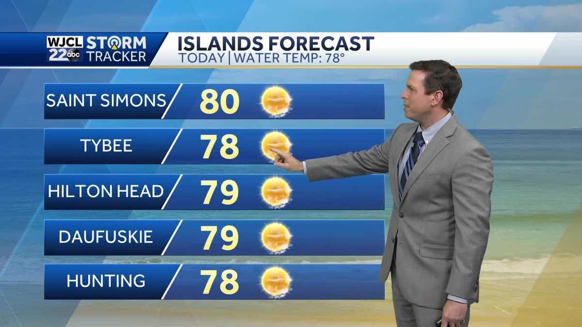 Lots of sunshine today with pleasantly warm temperatures - WJCL