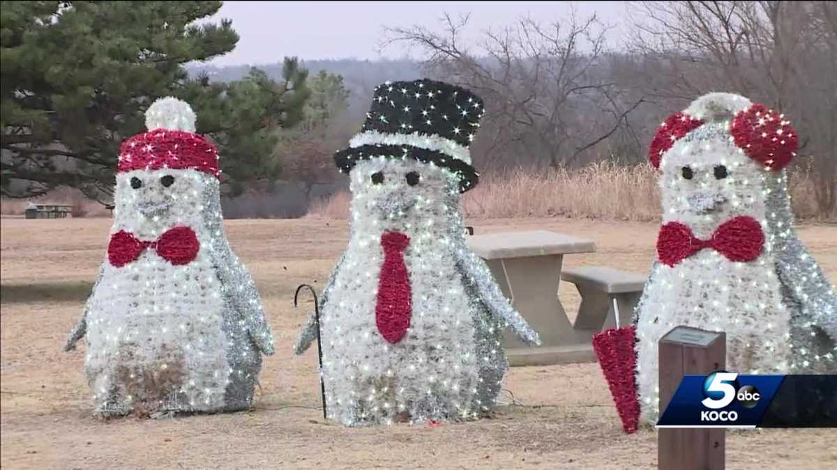 Edmond Christmas attraction at Mitch Park vandalized